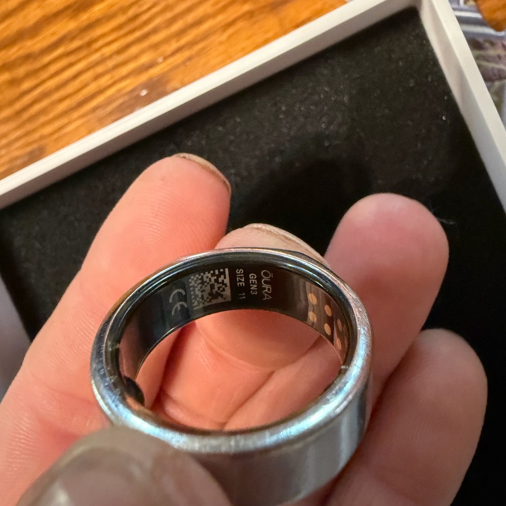 Oura Silver Ring